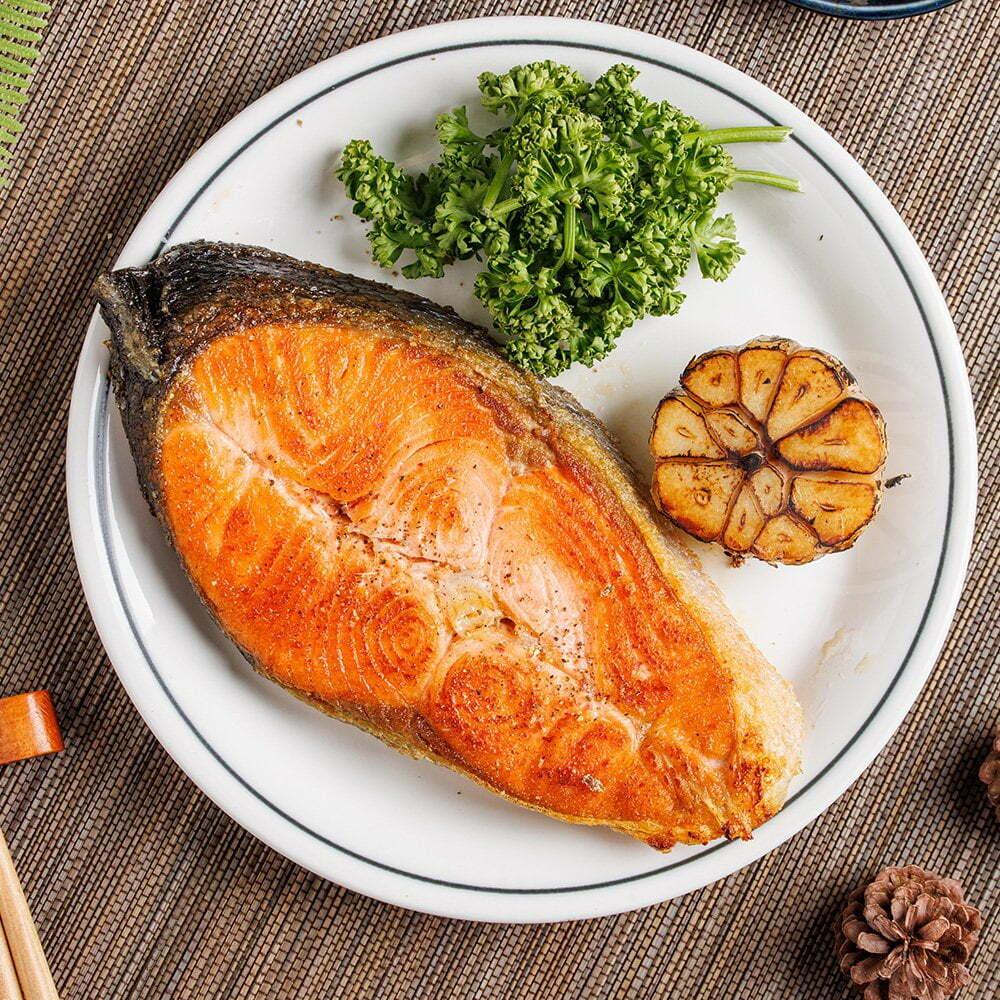 頂級鮭魚挪威鮭魚切片03